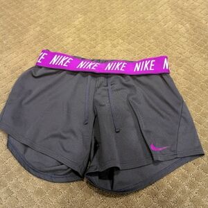 Nike Shorts Purple-Gray